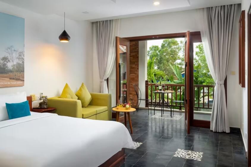 Übernachten im Bopha Wat Bo Residence Hotel