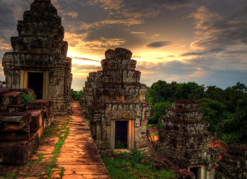 Sonnenuntergang in Phnom Bakheng