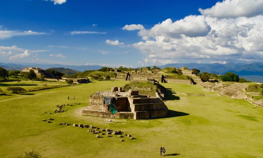Monte Albán -Hauptstadt der Zapoteken