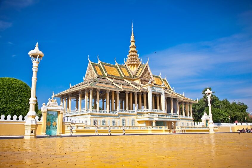 Phnom Penh Sehenswürdigkeiten - Königspalast