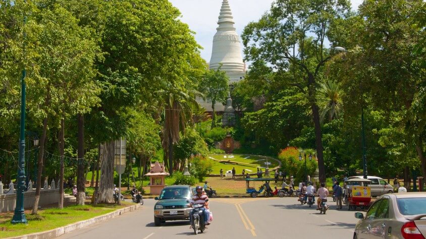 Phnom Penh Sehenswürdigkeiten - Wat Phnom