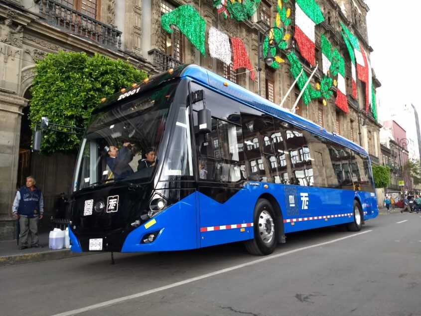 Mit dem Bus unterwegs in Mexiko