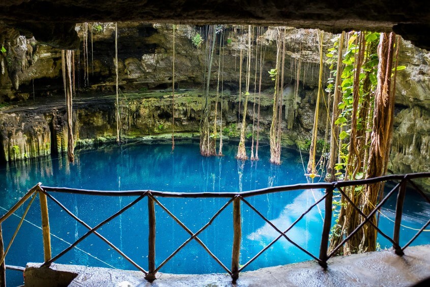 Aktivitäten in Mexiko - Cenote Hacienda San Lorenzo Oxman