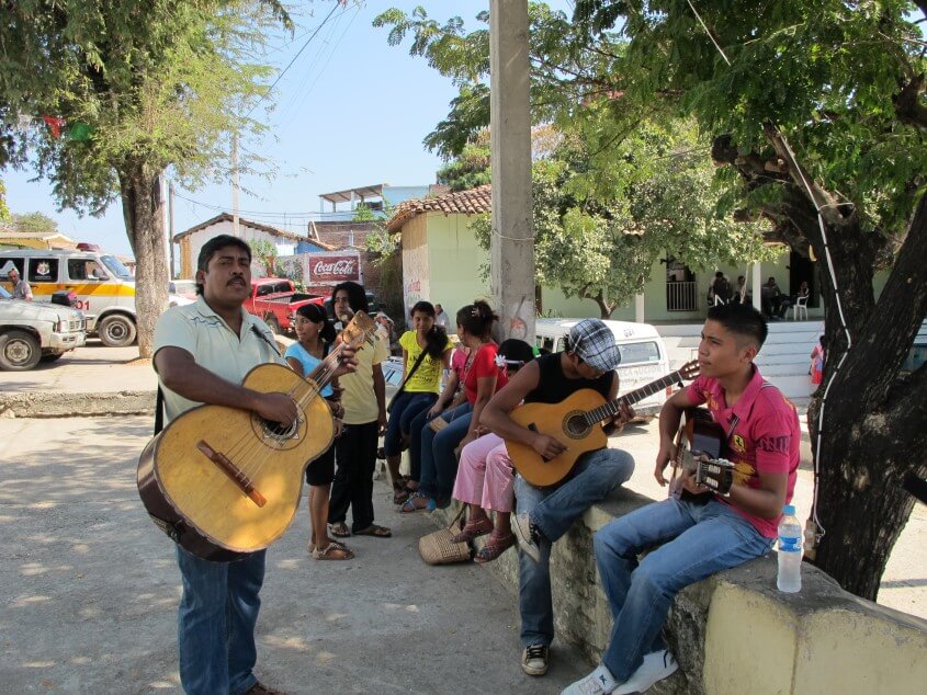 Volkloristische Musik in Puebla