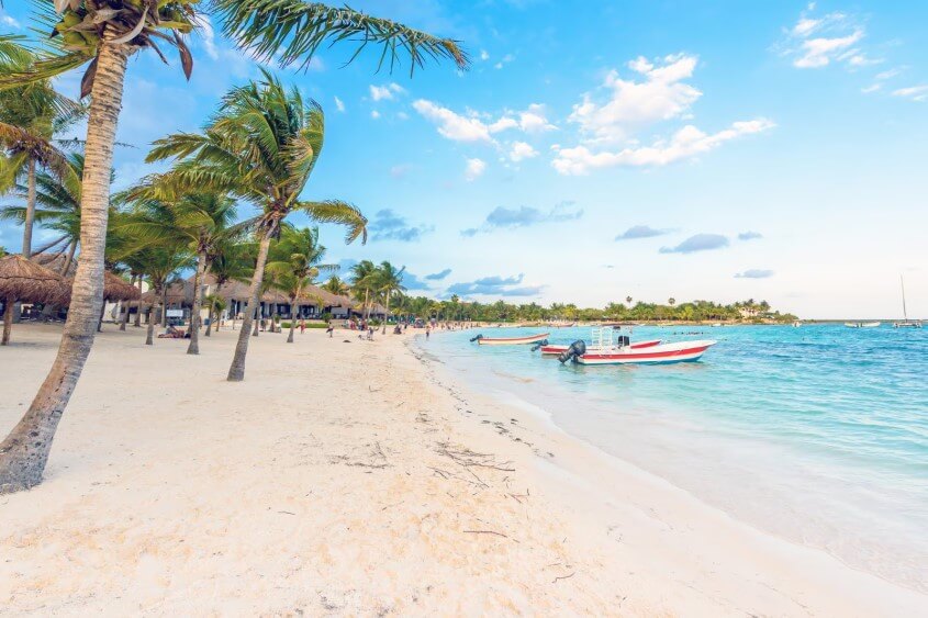 Traumstrand bei Tulum