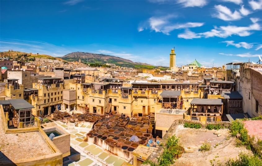 Reiseroute durch Marokko - Fez