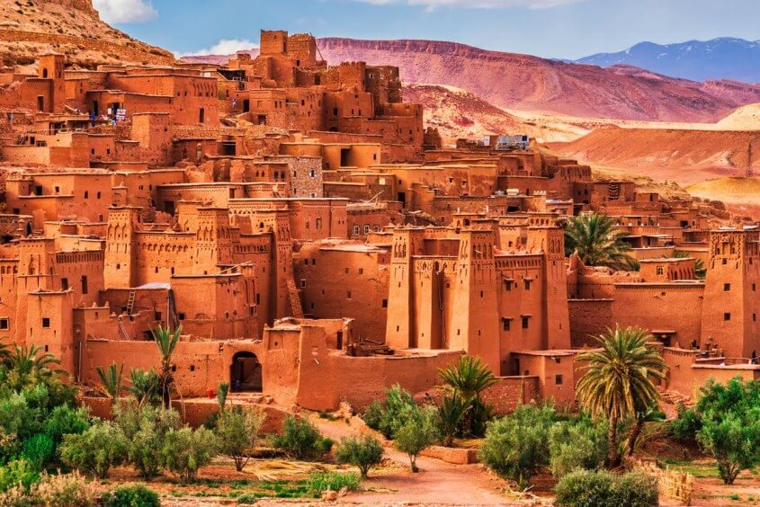 Reiseroute durch Marokko - Ouarzazate