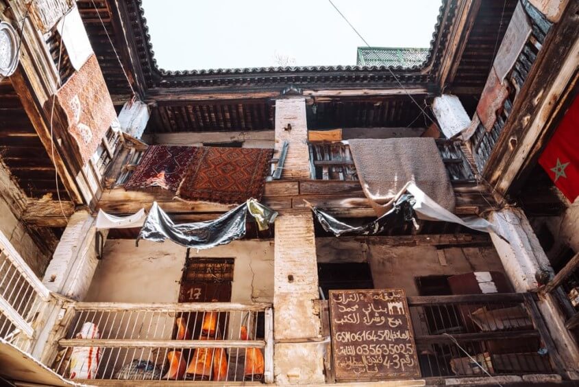 Foundouk in der Medina von Fes